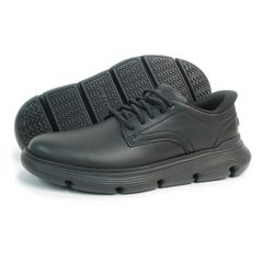 【新品】SKECHERS スケッチャーズ スリッポン メンズ ハンズフリー スリップインズ ガーザ デュラン 205353 BBK ブラック GARZA DURAN