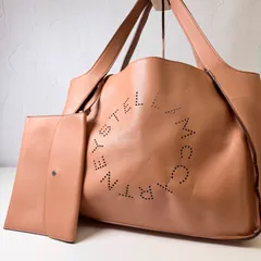 ✨Cランク　Stella McCartney　トートバッグ　ロゴトート　ロゴバッグ　bag　ステラ　ポーチ付き　レディース　「1EL」