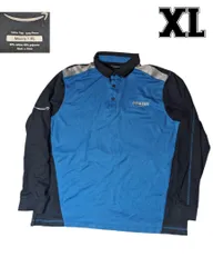 企業物！ 長袖ポロシャツ　XL アマゾン ポリエステル  SWSS0323のサムネイル