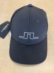 【新品】J.LINDEBERG　ゴルフ　キャップ　ブラック　フリーサイズ