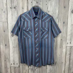 OLD Wrangler 90sラングラー 半袖 ドレス ウエスタン シャツ M