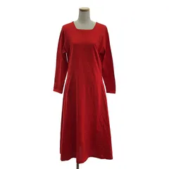 Y's / ワイズヨウジヤマモト | 2018SS | コットン フレアスカート ワンピース | F | レッド | レディース