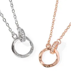 【特価商品】プレゼント ステンレス ジュエリー カップル ネックレス メンズ ペアネックレス レディース 2個セット [felicitations] BR-J066