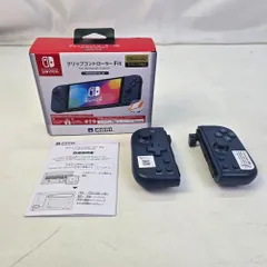 01w-3816 〇  スイッチ HORI グリップコントローラー Fit ミッドナイト ブルー NSW-397 完動品  【中古品】