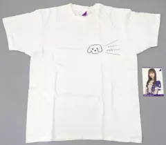 【中古】衣類 佐藤楓 生誕記念Tシャツ(ポストカード付) ホワイト Mサイズ 2020年3月度乃木坂46オフィシャルウェブショップ限定