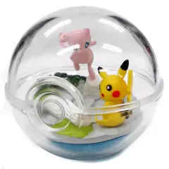 【中古】トレーディングフィギュア ピカチュウ＆ミュウ 「ポケットモンスター テラリウム風フィギュア ピカチュウといっしょ!」 ポケモンセンター限定