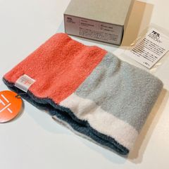 【tet./テト】kids snood coral pink【新品】子供用スヌード コーラルピンク