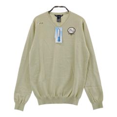 サイズ：38 ZOY ゾーイ  Vネック 長袖ニットセーター  カーキ系 [240101436684] ゴルフウェア レディース ストスト