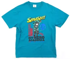 【中古】Tシャツ 緑谷出久 Tシャツ グリーン Lサイズ 「僕のヒーローアカデミア」 ユニバーサル・スタジオ・ジャパン2024限定