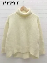 ◇ KBF アーバンリサーチ タートルネック 長袖 ニット セーター サイズONE ベージュ レディース 【中古】 【1002802323775】