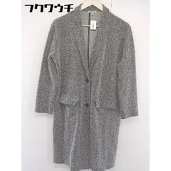 ◇ GLOBAL WORK グローバルワーク 薄手 チェスター コート サイズM ブラック系 レディース  【中古】 【1106290003574】のサムネイル