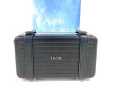 DIOR RIMOWA ディオール リモワ コラボ パーソナルクラッチ ショルダーバッグ ２WAY ブラック