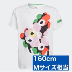 adidas - 【M】アディダス マリメッコ 総柄フラワープリント ルーズTシャツウニッコ adidas - アディダス マリメッコ 総柄フラワープリント ルーズT