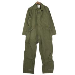 名作＊80s 米軍 コットンサテン オールインワン ツナギ Mパンツ - メルカリ
