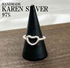 シルバーリング カレンシルバー カレン族 ハンドメイド エスニック #99