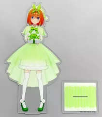 【中古】アクリルスタンド・アクリルパネル 中野四葉 特大アクリルスタンド 「五等分の花嫁∬×SMILE BASE CAFE」 受注販売限定