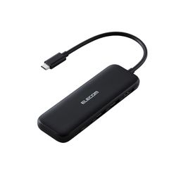 【迅速発送】エレコム USB-C ハブ ドッキングステーション 5in1 100W PD対応 HDMI 4K30Hz 高速データ転送 5Gbps ブラック DST-W01