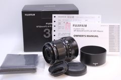 【超極美品】FUJIFILM XF 30mm F2.8 R LM WR MACRO 防塵防滴耐低温 リニアモーター(静音) 絞りリング XFレンズ 交換レンズ フジノン 標準マクロ