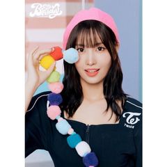 K-POP グッズ TWICE トゥワイス モモ MOMO A4 ラミネート加工 ハングル 反切表つき 下敷き オリジナル ワンス ミサモ 勉強 推し活 オタ活