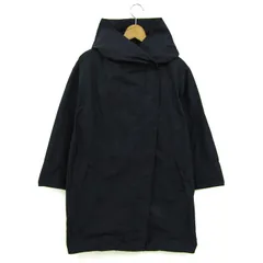ジャーナルスタンダード　レリューム フード付きロングコート アウター レディース 36サイズ ネイビー JOURNAL STANDARD relume 【中古】