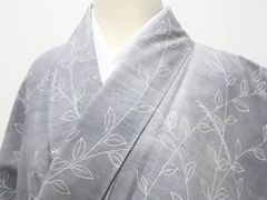 【京松】リサイクル着物 紬 正絹 身丈約159cm 裄丈約63cm kyo7z07-743