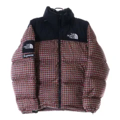 SUPREME (シュプリーム) 21SS×THE NORTH FACE Studded Nuptse Jacket × ザ ノースフェイス ヌプシ ダウンジャケット レッド