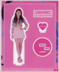 【中古】アクリルスタンド・アクリルパネル サクラ アクリルスタンド 「LE SSERAFIM 日本1stシングル ’FEARLESS’ Official Merch.」