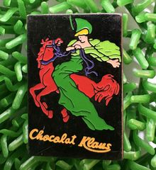 カピエロ・クラウス　チョコレート　ピンバッチ
