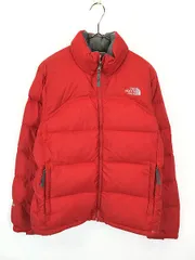 レディース 古着 TNF The North Face 700フィル パワー グース ダウン ヌプシ ジャケット パッカブル M 古着
