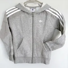 adidas Originals  アディダス ジップアップ パーカー 130cm グレー