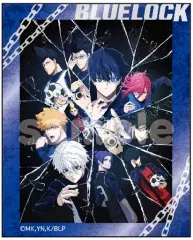 【中古】シール・ステッカー 集合柄B(枠ブルー/縦) 「ブルーロック フォト風メタルステッカーコレクション」
