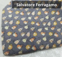 Salvatore Ferragamo（サルヴァトーレ フェラガモ） シルクネクタイ《1021-01》