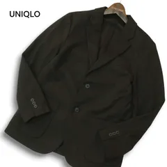22AW★ UNIQLO ユニクロ 秋冬★ コンフォート ウールライク テーラード ジャケット Sz.S メンズ 灰 グレー