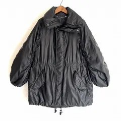 #wnc ラルフローレン RalphLauren コート L 黒 ダウン フェザー混 レディース [816467]