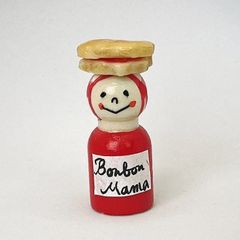 ジャム瓶　クッキー　こけし