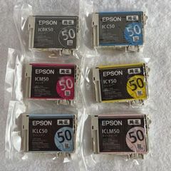 エプソンEPSON IC6CL50純正６色セット新品未開封 風船
