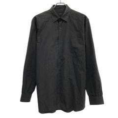 COMOLI コモリ 19SS 長袖シャツ P01-02001 ブラック 2