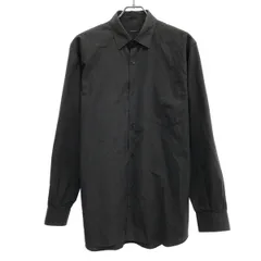 COMOLI コモリ 19SS 長袖シャツ P01-02001 ブラック 2のサムネイル