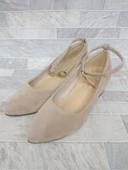 ◇ ⊇ LibertyDoll リバティードール アンクルストラップ パンプス サイズSS ベージュ レディース P  【1408200033290】