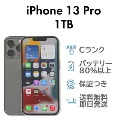 iPhone13Pro 1TB グラファイト Apple A2636 SIMフリー  Cランク スマホ 本体 送料無料