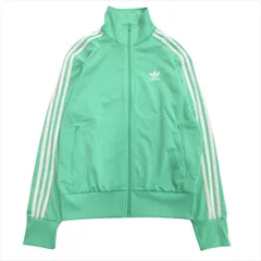 美品 アディダスオリジナルス adidas originals ファイヤーバード トラックトップ FIREBIRD TRACK TOP ジャケット ブルゾン ジャージ ロゴ スリーストライプ HB9432 M 緑 グリーン メンズ※