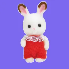 【新着商品】ドールハウス Sylvanian おもちゃ 3歳以上 Families STマーク認証 ウ-90 】 エポック社 ショコラウサギの赤ちゃん 【 EPOCH 人形 シルバニアファミリー