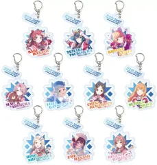 【新品】キーホルダー 【BOX】パーツ付きアクリルキーホルダー 学園アイドルマスター 02.’24冬ver.