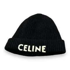 国内正規 CELINE ロゴ エンブロイダリー ビーニー ニットキャップ ニット帽 2A61W535Q セリーヌ 56996Aのサムネイル