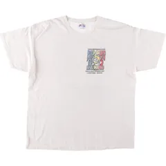 古着 90~00年代 ヘインズ Hanes プリントTシャツ メンズXL相当/eaa571120のサムネイル