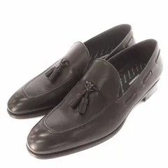 ディースクエアード DSQUARED2 Edward ローファー スリッポン レザー タッセル LOM0019 茶 ブラウン 40 26.8cm /YI21 ■GY29のサムネイル