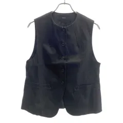 美品★FRAMeWORKフレームワーク　オックスロングジレ　ベスト FRAMeWORK（フレームワーク）の「ウールベスト（ベスト）」 - WEAR