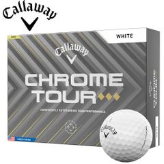 キャロウェイ クロム ツアー トリプルダイヤ ボール 2025 ホワイト 1ダース 日本正規品 Callaway CHROME TOUR ♦♦♦ボール(トリプルダイヤ) 