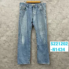 RICA LEWIS ライトブルー ボタンフライ デニムジーンズパンツ USA35 実寸W35in 80613 USA 海外輸入 古着 S221202-N1434