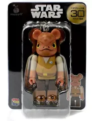 【中古】フィギュア BE＠RBRIC-ベアブリック- 30.アクバー提督 100% 「Happyくじ STAR WARS BE＠RBRIC」 ベアブリック賞